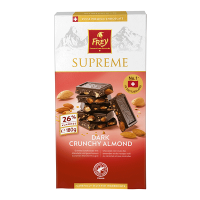 Frey Supreme Dark Crunchy Almond 180g